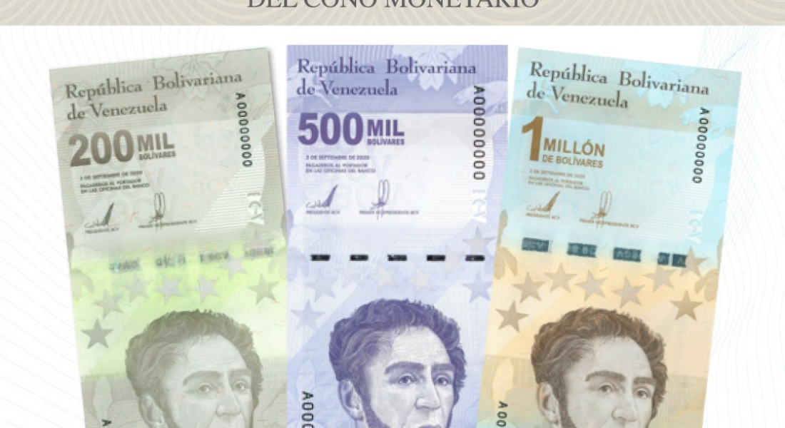 Marché des devises : le Venezuela imprime un billet de 1 million de Bolivars